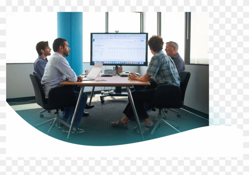 Clients Often Attend Meetings In Person At Our Austin - Conference Room Table Clipart #5149504
