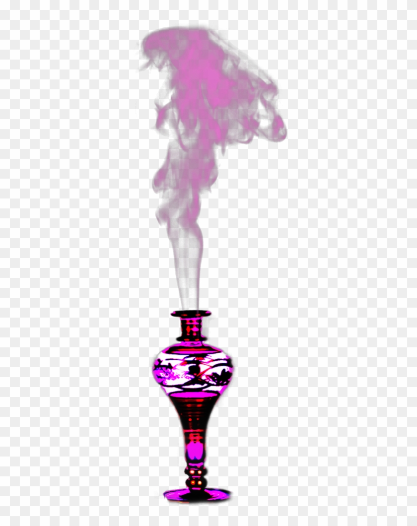 #ftestickers #fantasyart #bottle #magic #genie #smoke - Genie Smoke Png Clipart