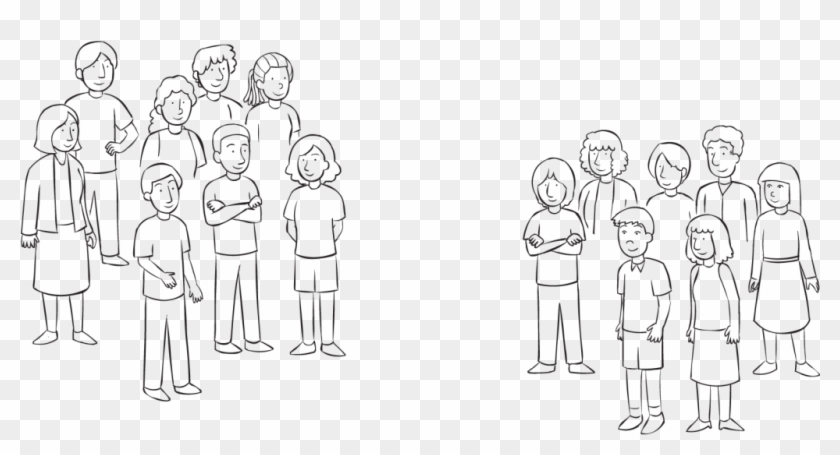 Getting Into Teams - Cartoon Clipart (#5149916) - PikPng