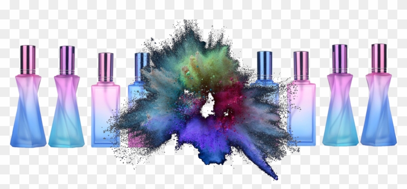 Color Burst Png - Glass Bottle Clipart #5150071