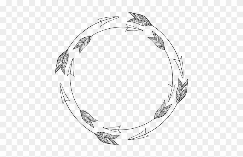 #ftestickers #freetoed #fte #sticker #remixit #remix - Hand Drawn Circle With Arrow Png Clipart