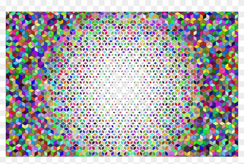 This Free Icons Png Design Of Prismatic Isometric Cubes - Background Cubes Clipart