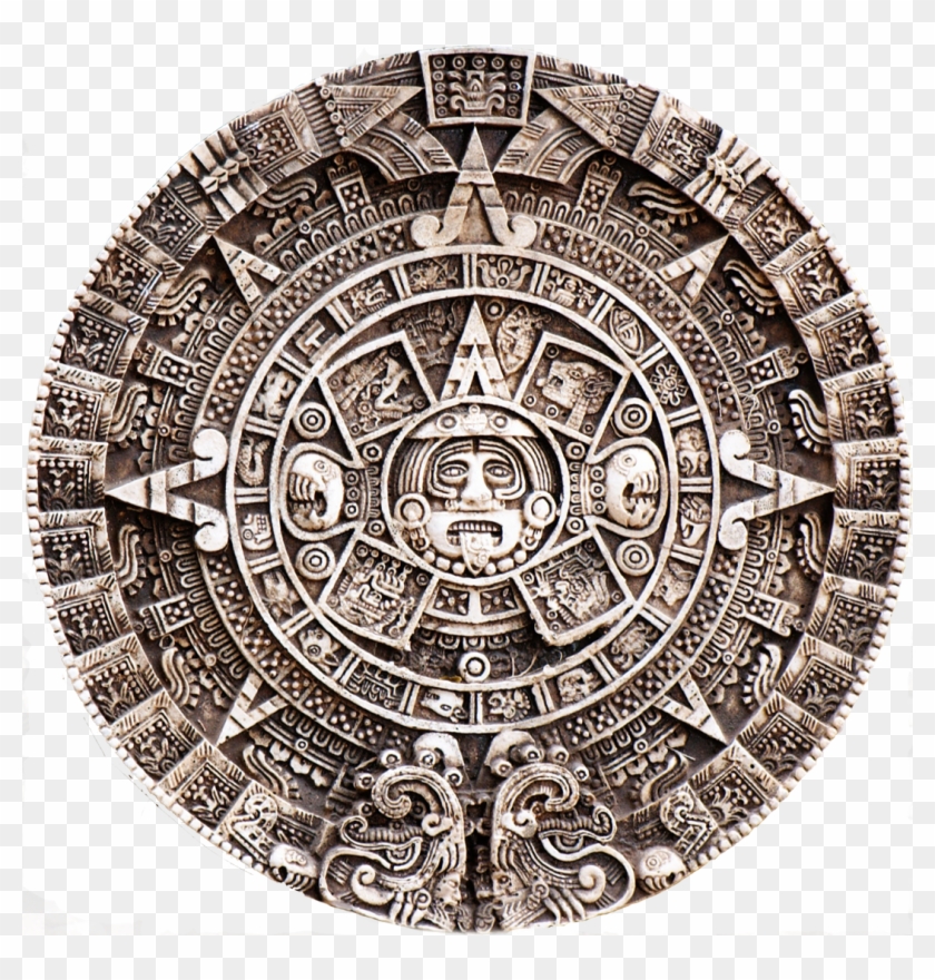 Mayan Calendar Logo Mayan - Printable Aztec Calendar Clipart #5150508
