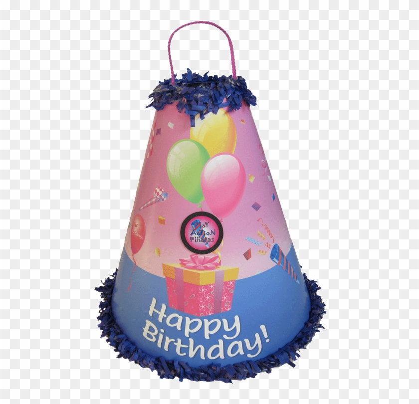 Girls Birthday Pink Pinata - Birthday Cake Clipart #5150640