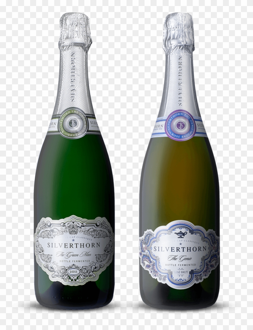 Silverthorn Mcc's - Sparkling Wine Neck Labels Clipart