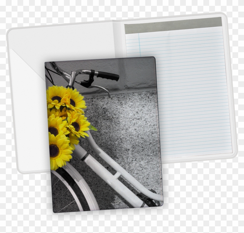 Desk Folder Daisy - Yellow Flowers Color Splash Clipart #5150832