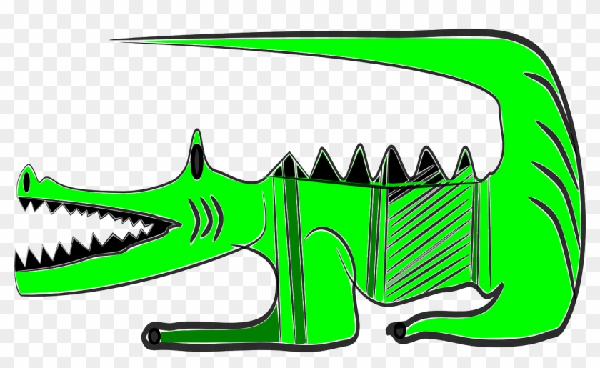 Vektor Buaya Clipart