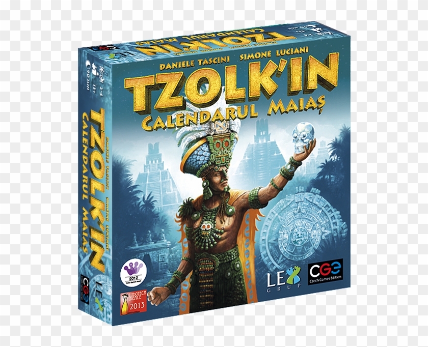 Tzolk'in The Mayan Calendar - Tzolkin Board Game Png Clipart