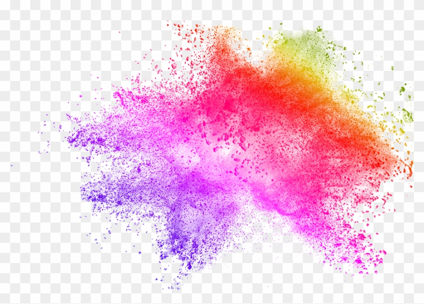 Download - Watercolor Color Splash Png Clipart #5152075