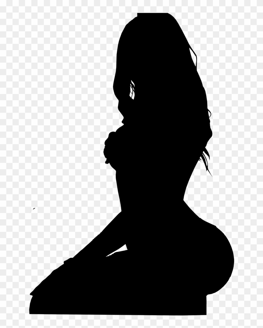 Silueta De Mujer - Silhouette Clipart #5152134