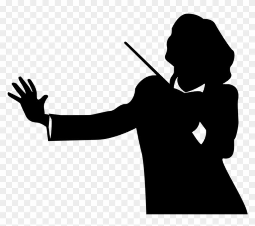 Pulselocalhq Cincinnati - Siluetas De Director De Orquesta Clipart