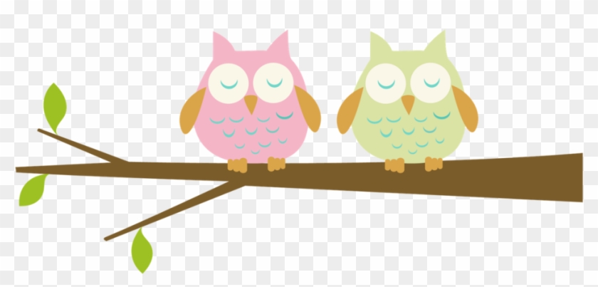 Cute Owl On Branch Png - Cute Clipart Transparent Background
