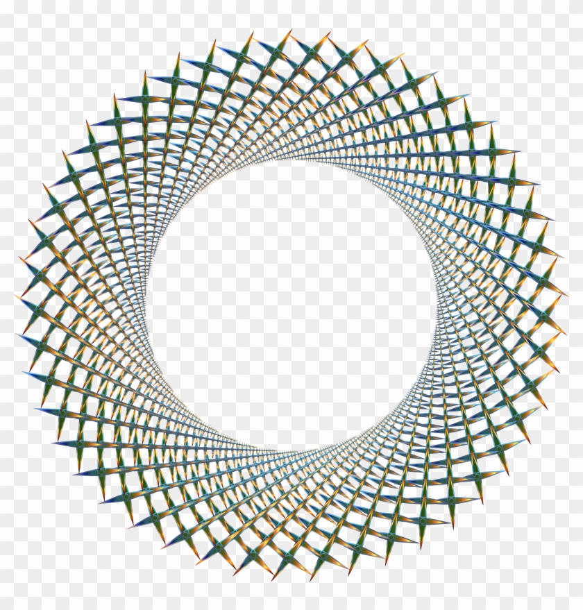 This Free Icons Png Design Of Chromatic Shutter Vortex - Geometrical Design In Circle Clipart #5153152