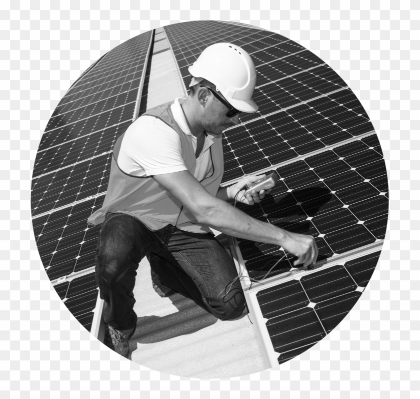 Solar Rooftop Projects Commissioned By The Mahindra - Solar Panels On Factory Roof Clipart