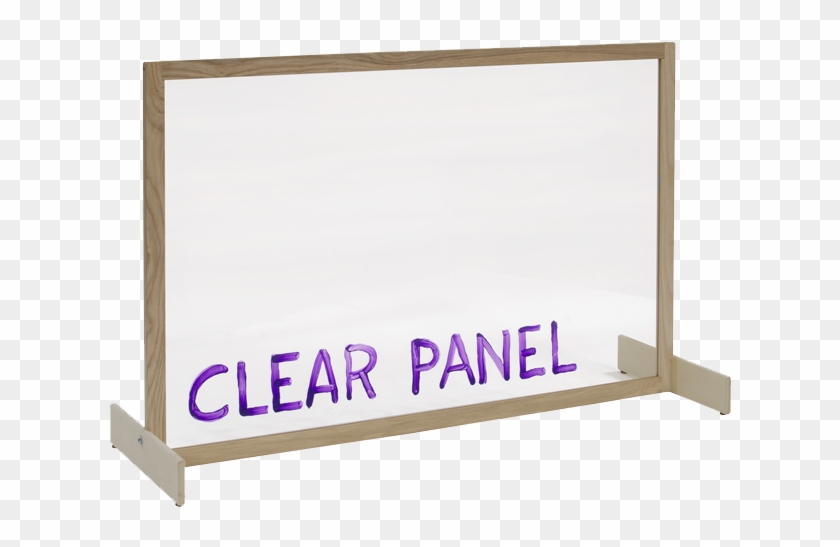 Steffy Wood Products Ang1611 Clear Panel Room Divider - Banner Clipart #5153754