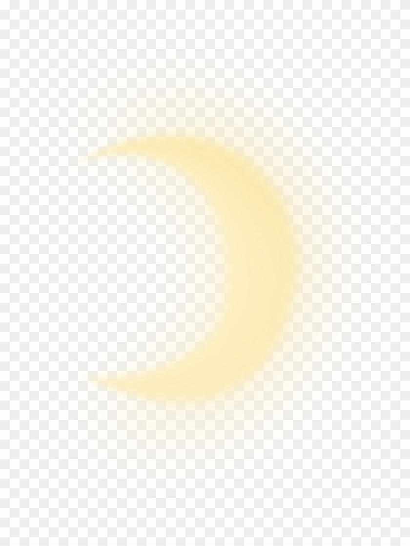 #ftestickers #moon #crescent #glowing - Moon Clipart