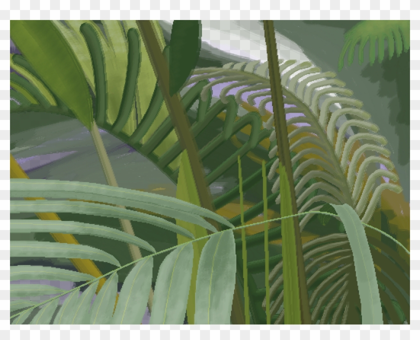 Tropical Background Collab With @tibipad - Palm Tree Clipart