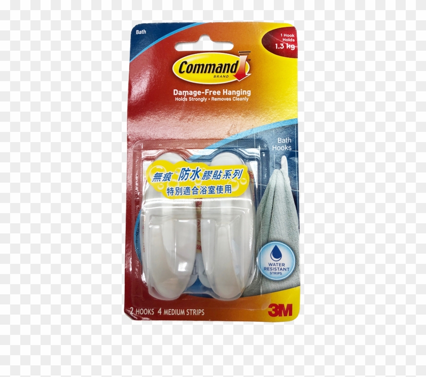 3m™ Command™ Damage-free Hanging Hooks - Command Hooks Clipart