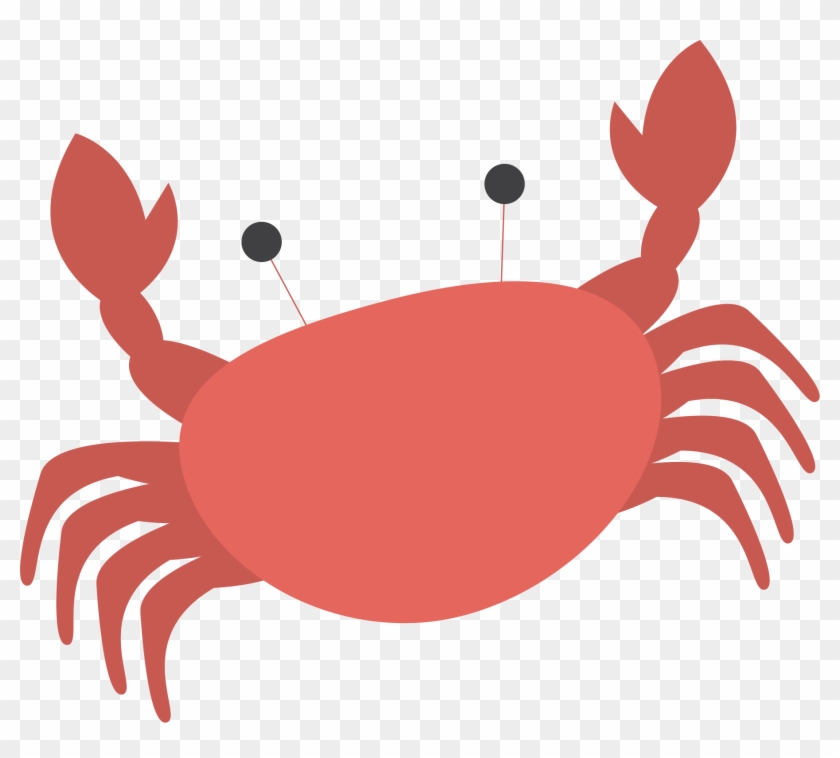Crab Clip Art - Crab Vector - Png Download