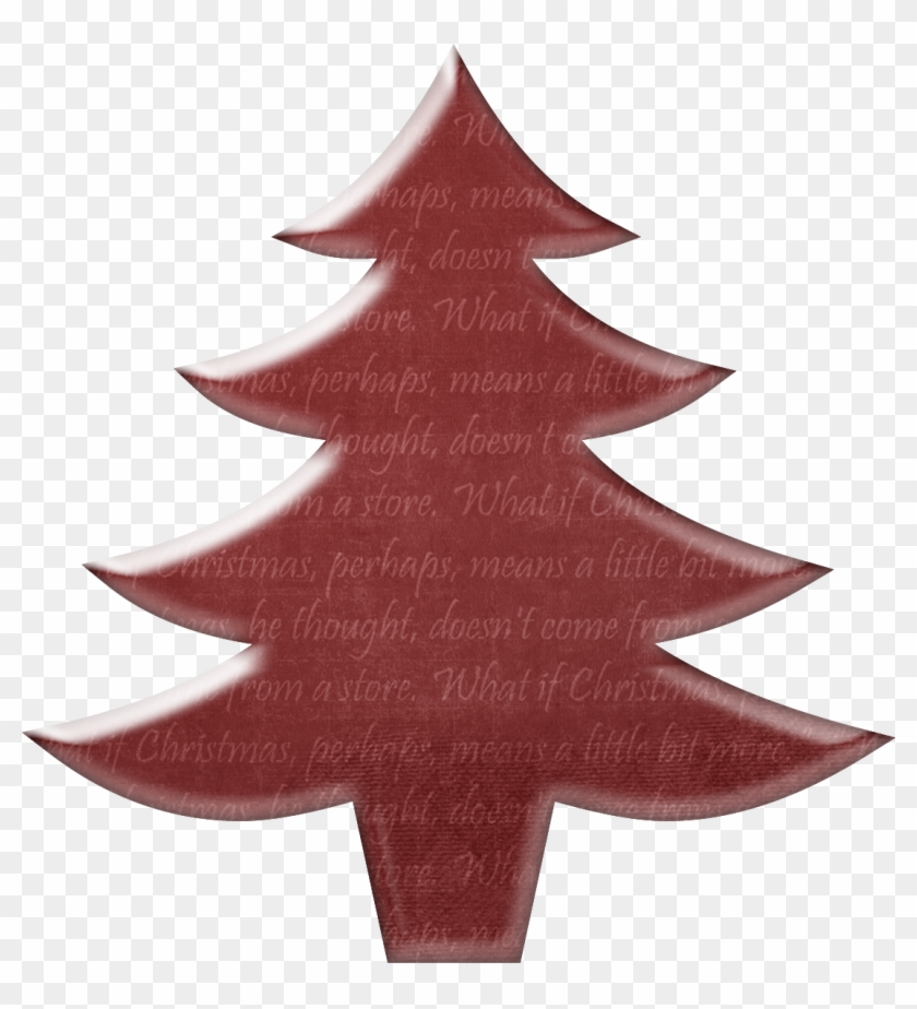 Christmas Tree Png Cartoon - Çam Ağacı Şablonu Clipart