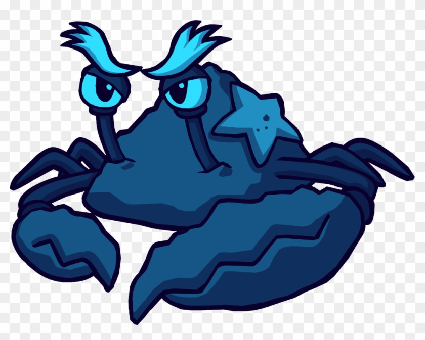 Blue Crab Png 414412 - Club Penguin Old Crab Clipart #5154619