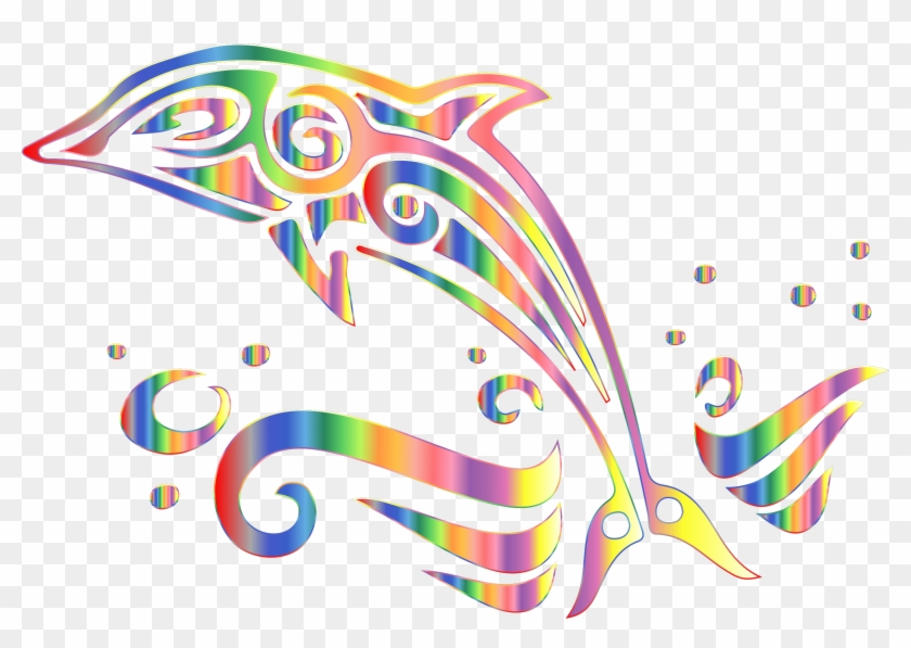 Dolphin Clipart No White Background - Transparent Background Dolphins Clipart - Png Download