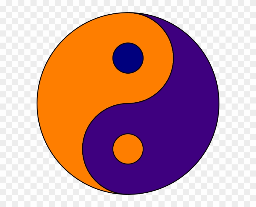 Download How To Set Use Orang Blue Ying Yang Svg Vector Yin And Yang Purple And Blue Clipart 5154816 Pikpng