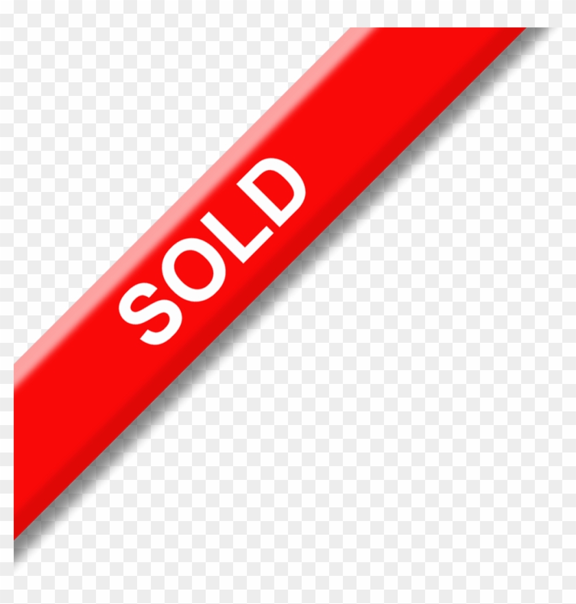 Sold Banner Sign Png - Just Sold Corner Banner Clipart