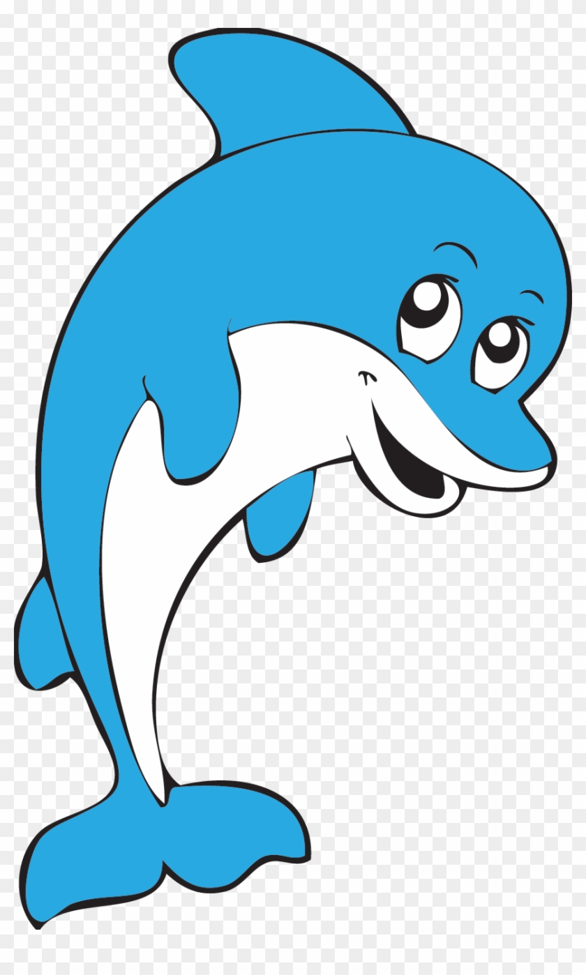 Dolphin Clipart Diving Dolphin - Fundo Do Mar Png Transparent Png