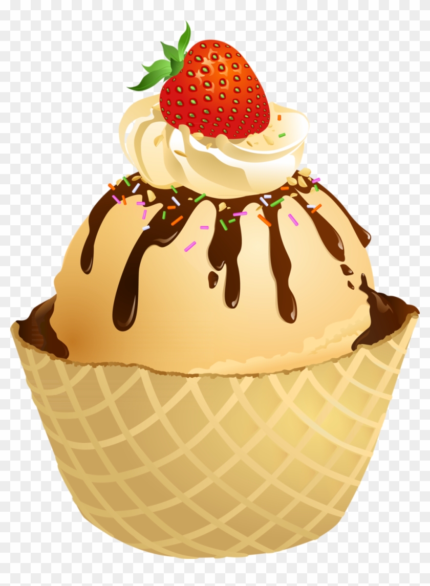 Фотки Cupcake Vector, Dessert Illustration, Chocolate - French Dessert Clipart - Png Download #5155260