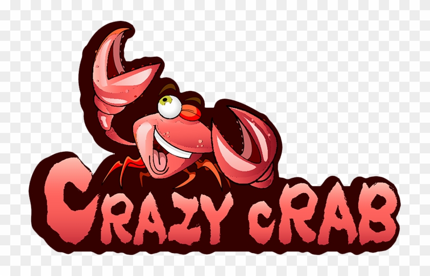 All You Can Eat Cajun Seafood - Crazy Crab Logo Clipart #5155300