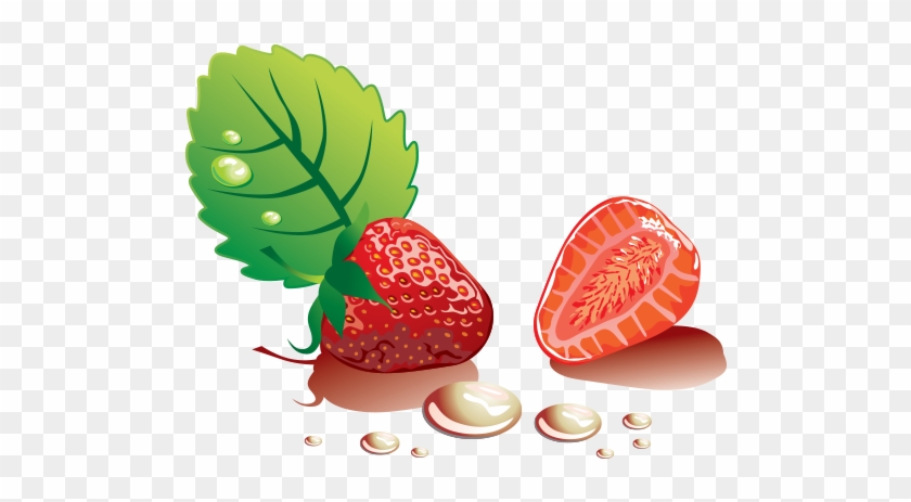 Strawberry Illustration Free Vector And Png - Strawberry Vector Clipart