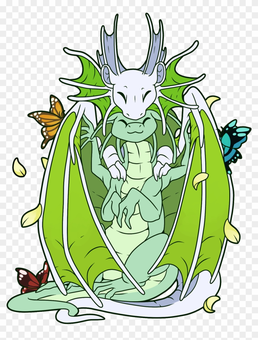 Green Swirls Cliparts - Cartoon - Png Download #5156591