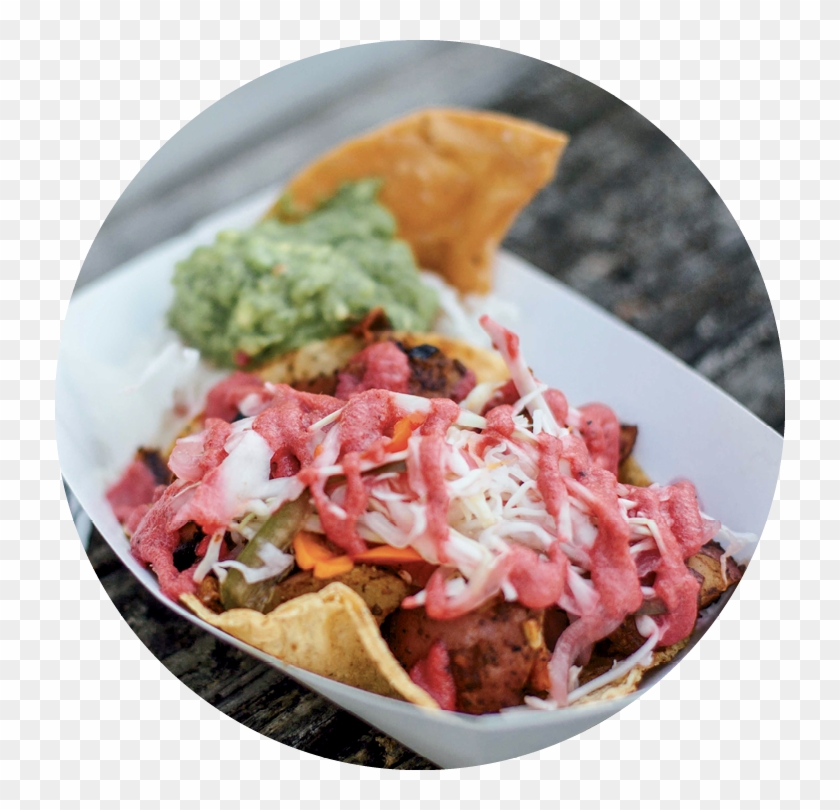 Vegan Taco With Beet Puree Clipart #5156595