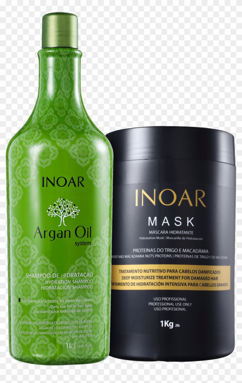 Kit Inoar Argan Oil System Promo Cabelo Perfeito Ano - Produtos Para Nutrição Capilar Clipart
