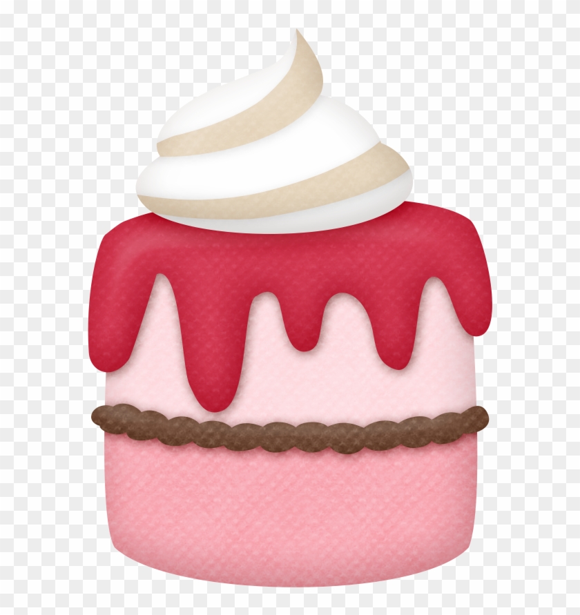B *✿* Strawberry Kisses Imagenes Dulces, Cromos, Papel - Cupcake Clipart #5156780
