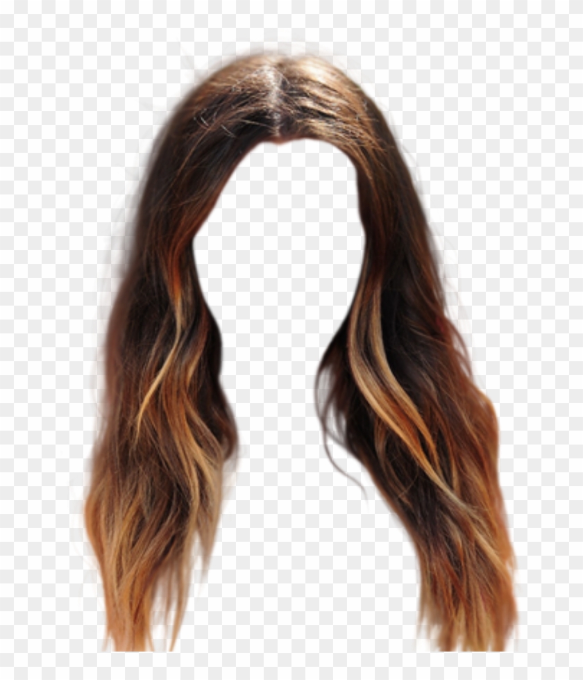 #hair #brown #cabelo #marron - Brown Hair Transparent Background Clipart