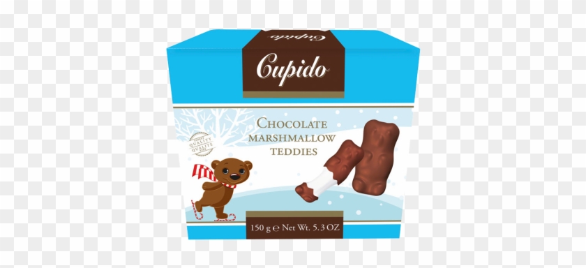 Cupido Chocolate Marshmallow Teddies Clipart