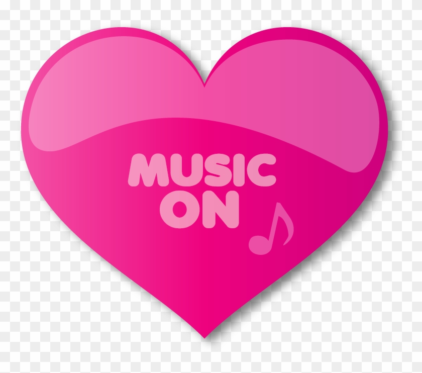 Heart-musicon - Heart Clipart