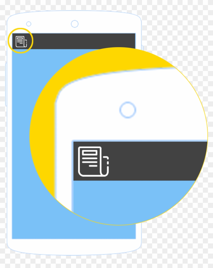 Transparent Notification Bar - Circle Clipart #5157410