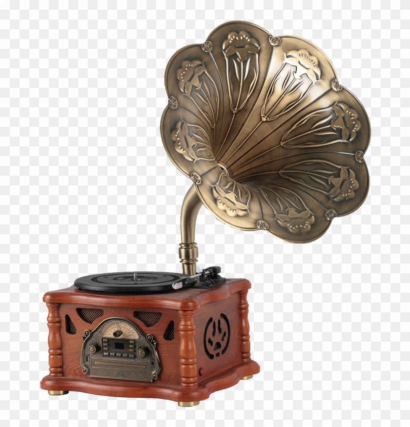 Retro Home Decoration Antique Imitation Gramophone - Gramophone Decoration Clipart #5157542