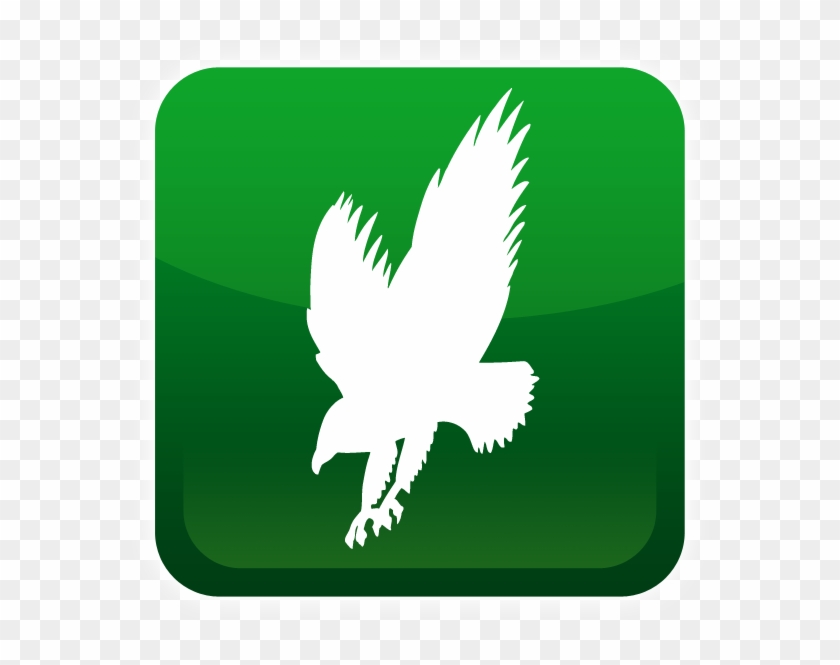 Logo-geomajas - Green Eagle Wings Logo Transparent Clipart #5157892