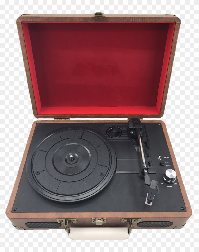 Vintage Record Player Gramophone With Bluetooth Usb - Camera Lens Clipart #5158005