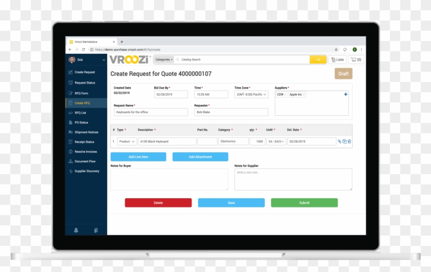 Automate Rfq Workflow And Slash Quote Cycle Time In - Computer Icon Clipart #5158550