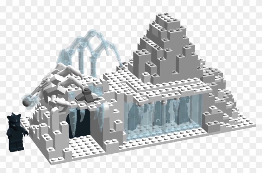 Ice Hunter Barracks Saber-tooth Tiger 224 Kb - Medieval Architecture Clipart #5158844