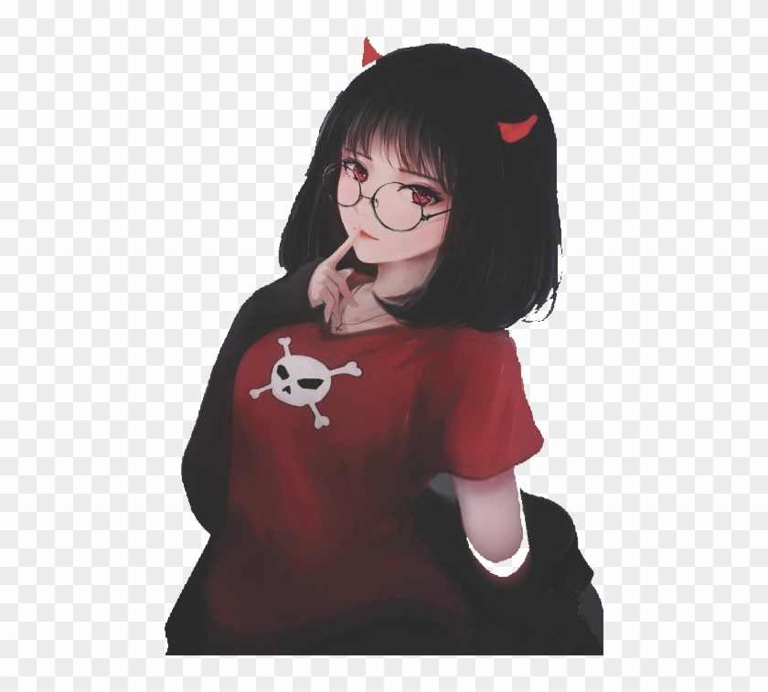 Anime Girl Cute Devil Clipart