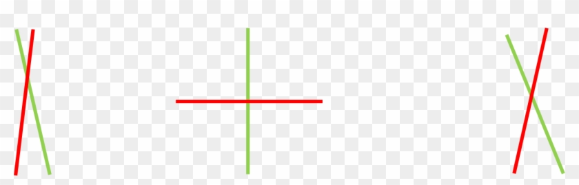Estas Rectas No Se Conservan Equidistantes Ya Que Se - Rectas Secantes Oblicuas Ejemplos Clipart