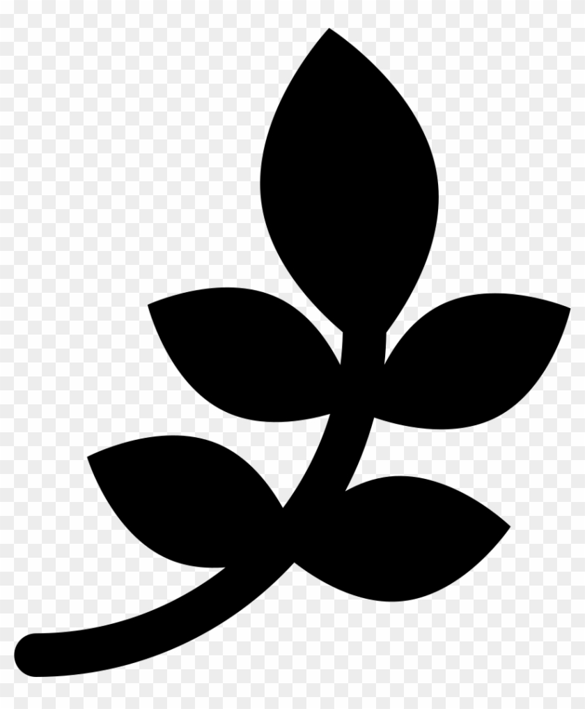 Branch With Leaves Clipart #5159077