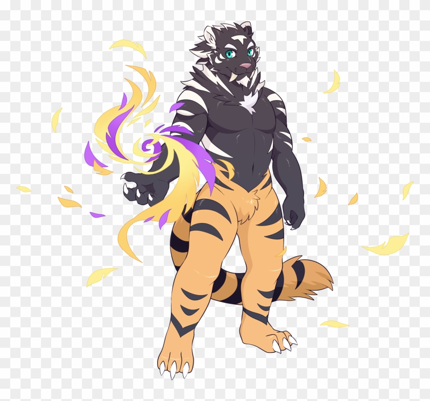 Tugger The Sabertooth Tiger - Illustration Clipart