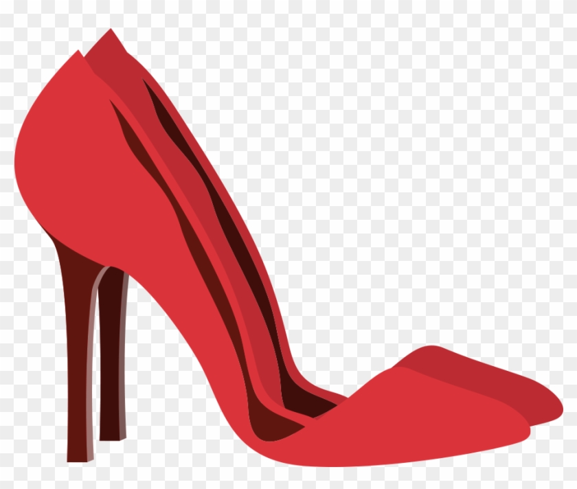 Image Black And White Download T Shirt High Heeled - Basic Pump Clipart